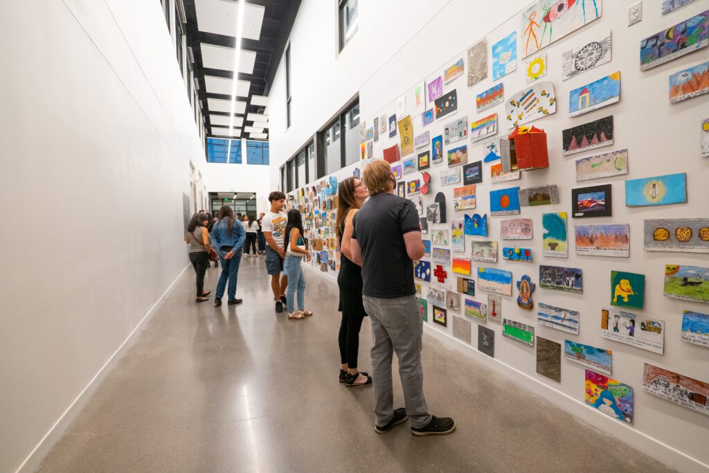 Art Museum - Bridge exhibit