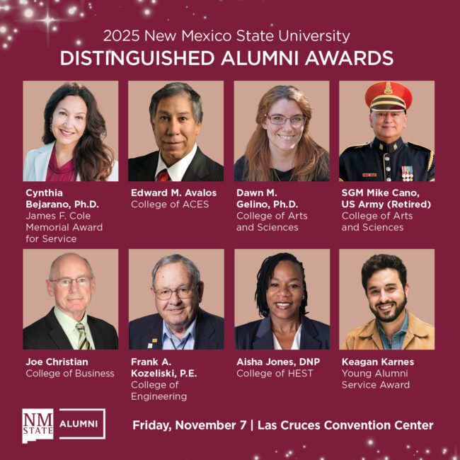2025 NMSU Distinguished Alumni