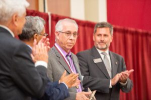 Richard Leza, 2021 NMSU Foundation Distinguished Alumni Dinner. (NMSU photo by Josh Bachman)