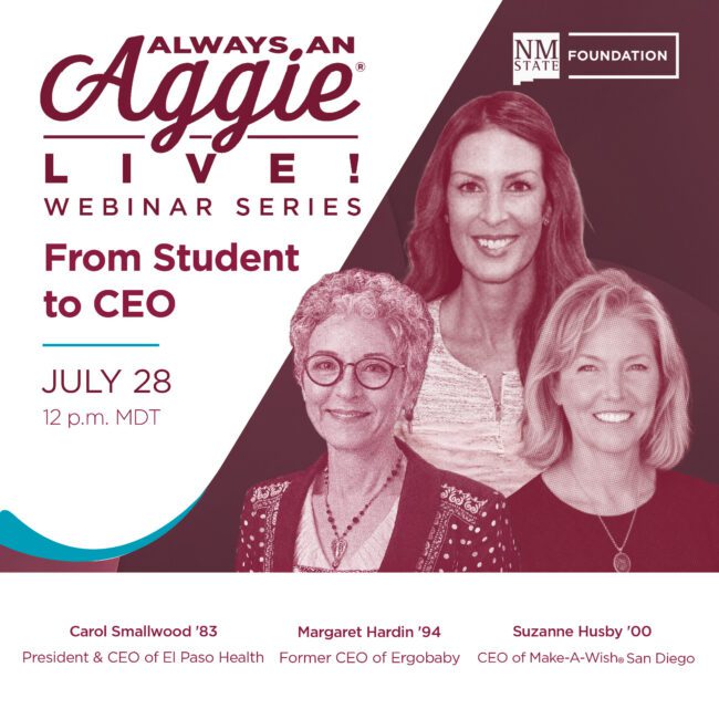 Always An Aggie Webinar | Ep. 3 From Student to CEO 